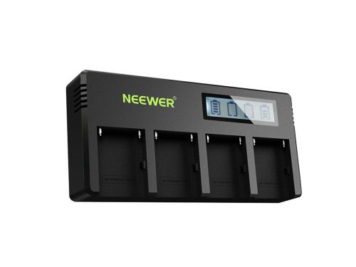 Зарядное устройство Neewer на 4 аккумулятора NP-F