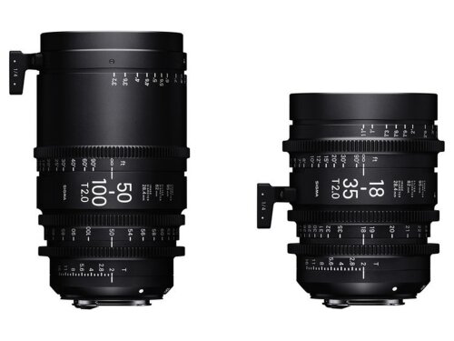 Комплект объективов Sigma 18-35mm & 50-100mm T2 Zoom Set with Case (PL Mount)