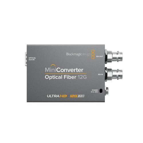 Конвертер Blackmagic Design Mini Converter Optical Fiber 12G-SDI