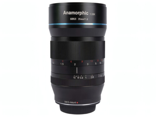 Sirui 50mm f/1.8 Anamorphic 1.33x Sony E