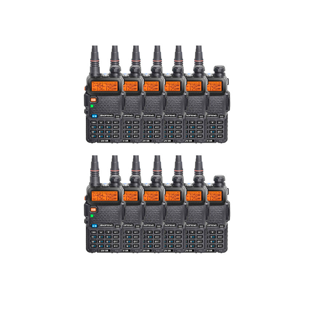Комплект Раций Baofeng UV-5R (12 шт.)